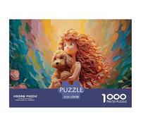 Sinoshow_24085_a_Red-Haired_Girl_with_Long_Curly_Hair_in_an_ele_7017b5e1-49ea-450e-bf69-1273ff40bddd_2 1000 Piezas Rompecabezas Divertido Y Estimulante Rompecabezas, Juego Familiar Anti-Estrés, Jugue