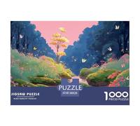 Sinoshow_24085_a_River_in_The_Forest_Glowing_Flowers_and_colorf_e53d3935-0017-43af-9026-89e5b3f3f9b7_1 (1) 1000 Piezas Rompecabezas Estimulante Y Educativo Juego De Rompecabezas, Juguetes Educativos