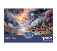 Sinoshow_24085_a_Riverside_Village_with_Green_Mountains_and_Wat_efc6063c-da24-4b0c-b13f-ad0942939260_2 1000 Piezas Rompecabezas Difícil, Desafiante, Casi Imposible Rompecabezas