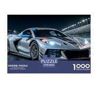 Sinoshow_24085_a_Silver-Gray_widebody_Corvette_c8r_gt2_Race_Car_ed8b2907-5f3c-4244-b039-fb6478479fda_2 1000 Piezas Rompecabezas Estimulante Y Educativo Rompecabezas, Juego Familiar Anti-Estrés, Regal