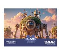 Sinoshow_24085_a_Silver_Robot_with_Four_Large_Metallic_Legs_sta_fea4856b-350f-4dfe-be64-014641915991_4 1000 Piezas Rompecabezas Difícil, Desafiante, Casi Imposible Juego De Rompecabezas, Juego Famili