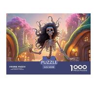 Sinoshow_24085_a_Skeleton_Woman_Dancing_in_The_Style_of_Picasso_67d4395b-7dfc-4aaa-8e35-07d917ce9e8d_1 1000 Piezas Rompecabezas Estimulante Y Educativo Rompecabezas, Imágenes Vi