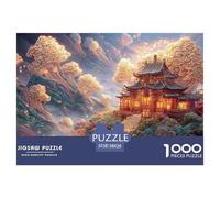 Sinoshow_24085_a_Small_House_in_The_Middle_of_Green_Mountains_a_07eb15e0-2e8d-435e-a947-33b39464a239_2 1000 Piezas Rompecabezas Estimulante Y Educativo Juego De Rompecabezas, Juego Familiar Anti-Estr