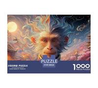 Sinoshow_24085_a_Split_Portrait_of_The_Monkey_King_and_an_Evil__41dea6a4-5a06-4bc4-a824-7eb43695bae0_4 1000 Piezas Rompecabezas Difícil, Desafiante, Casi Imposible Juego De Rompecabezas, Regalo De Na