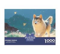 Sinoshow_24085_a_Strong_and_Powerful_Dog_Running_on_The_Desert__a83c2976-1d0e-4828-9f04-3e3dd9ac81a9_2 1000 Piezas Rompecabezas Difícil, Desafiante, Casi Imposible Rompecabezas, Juego Familiar Anti-E