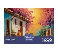 Sinoshow_24085_a_Sunny_Morning_in_The_Village_with_Pots_of_Rice_805a6db6-ce9e-4f47-b2c6-dabc624ac661_4 1000 Piezas Jigsaw Puzzle Difícil, Desafiante, Casi Imposible Rompecabezas, Co
