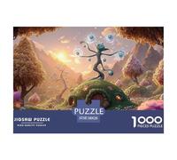 Sinoshow_24085_a_Swirling_Mass_of_Energy_and_Flowers_an_Alien_w_58248bed-6e80-4267-9244-bb80328d380e_3 1000 Piezas Rompecabezas Difícil, Desafiante, Casi Imposible Rompecabezas