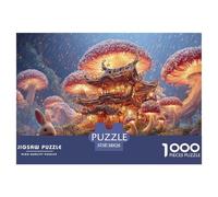 Sinoshow_24085_a_Tiny_Mushroom_House_on_The_Bank_of_an_enchante_aad8d49d-2d7a-4d60-a65a-e72b221ff593_3 1000 Piezas Rompecabezas Difícil, Desafiante, Casi Imposible Rompecabezas