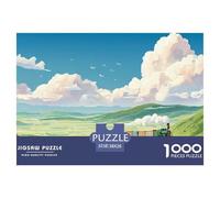 Sinoshow_24085_a_Train_with_Cargo_Carriages_is_Moving_on_The_gr_b2a66cfd-ff30-44c1-bc1d-118ba7ccbd3a_4 1000 Piezas Rompecabezas Difícil, Desafiante, Casi Imposible Juego De Rompecabezas, Juguetes Edu