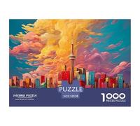 Sinoshow_24085_a_Vector_Illustration_of_The_City_Skyline_in_Red_3aa738d0-8cbc-476b-933b-f40a08d4788a_3 1000 Piezas Jigsaw Puzzle Difícil, Desafiante, Casi Imposible Juego De Rompecabezas, Regalo De N