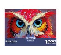 Sinoshow_24085_a_Vibrant_Oil_Painting_Depicting_a_Red_Owl_with__2613c5a1-3e96-4a02-926b-4fbba55b2c50_4 1000 Piezas Rompecabezas Estimulante Y Educativo Juego De Rompecabezas, Juguetes Educativos Únic