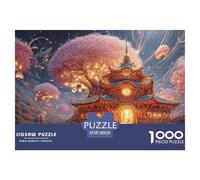 Sinoshow_24085_a_Whimsical_Cartoon-Style_House_nestled_in_The_h_7ebc1b04-8729-4bf5-8999-192658cd72f4_3 1000 Piezas Rompecabezas Difícil, Desafiante, Casi Imposible Juego De Rompecabezas, Regalo De Na