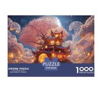 Sinoshow_24085_a_Whimsical_Cartoon-Style_House_nestled_in_The_h_7ebc1b04-8729-4bf5-8999-192658cd72f4_1 1000 Piezas Rompecabezas Difícil, Desafiante, Casi Imposible Juego De Rompecabezas, Regalo De Na