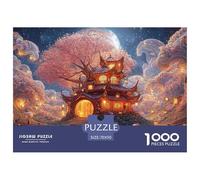 Sinoshow_24085_a_Whimsical_Cartoon-Style_House_nestled_in_The_h_7ebc1b04-8729-4bf5-8999-192658cd72f4_1 1000 Piezas Rompecabezas Difícil, Desafiante, Casi Imposible Rompecabezas, Juego Familiar Anti-E