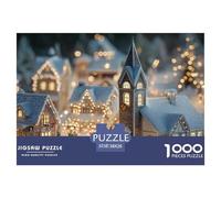 Sinoshow_24085_a_Whimsical_Christmas_Village_with_Snow-Covered__15fbb095-c09d-40b7-ac5f-08f7468802ec_3 1000 Piezas Rompecabezas Difícil, Desafiante, Casi Imposible Rompecabezas, Juguetes Educativos Ú