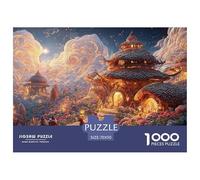 Sinoshow_24085_a_Whimsical_Fantasy_Village_with_Cute_Gnomes_COZ_3f67185a-076d-405f-a6f7-539ca55b8e69_4 1000 Piezas Rompecabezas Estimulante Y Educativo Juego De Rompecabezas, Im
