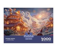 Sinoshow_24085_a_Whimsical_Fantasy_Village_with_Cute_Gnomes_COZ_3f67185a-076d-405f-a6f7-539ca55b8e69_3 1000 Piezas Rompecabezas Estimulante Y Educativo Rompecabezas, Imágenes Vi