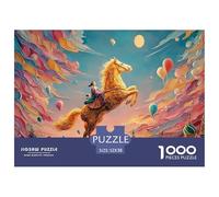Sinoshow_24085_a_Whimsical_Illustration_of_Magical_Horses_and_p_ec72ffee-e62b-4824-a56b-e6836ce9d5cb_3 1000 Piezas Jigsaw Puzzle Difícil, Desafiante, Casi Imposible Rompecabezas, Co