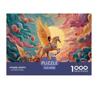 Sinoshow_24085_a_Whimsical_Illustration_of_Magical_Winged_Horse_56ef5d6e-ad6a-4806-8eaa-a61d71d46775_3 1000 Piezas Jigsaw Puzzle Difícil, Desafiante, Casi Imposible Rompecabezas, Juego Familiar Anti-