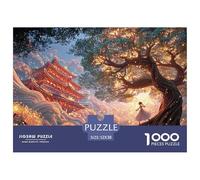 Sinoshow_24085_a_Woman_Dancing_Under_an_Ancient_Tree_Surrounded_a6039e89-bb26-4ced-b547-4c05794841ac_3 1000 Piezas Rompecabezas Estimulante Y Educativo Rompecabezas, Juego Familiar Anti-Estrés, Regal