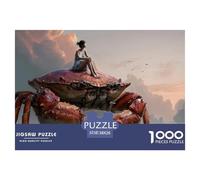 Sinoshow_24085_a_Woman_Sitting_on_Top_of_an_Enormous_Crab_in_TH_b4030c0e-9371-4948-8c8a-87c082dbd600_3 1000 Piezas Rompecabezas Estimulante Y Educativo Juego De Rompecabezas, Juego Familiar Anti-Estr