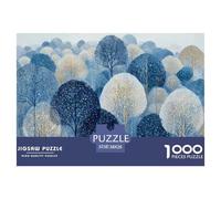 Sinoshow_24085_an_Abstract_Forest_of_Trees_in_Shades_of_Blue_WH_73841ccd-3ab1-4e20-a3d9-7fc5720fa0c4_3 1000 Piezas Rompecabezas Divertido Y Estimulante Juego De Rompecabezas, Juguetes Educativos Únic