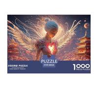 Sinoshow_24085_Beautiful_Female_Angel_with_Broken_Heart_on_Her__2817eb95-8a68-4c60-ac97-64ca5e6afda0_4 1000 Piezas Rompecabezas Difícil, Desafiante, Casi Imposible Rompecabezas, Juguetes Educativos Ú
