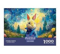 Sinoshow_24085_Bunny_in_a_Blue_Coat_Peter_Rabbit_Standing_Among_759e7ad2-d104-4b9c-803c-081fd891235a_4 1000 Piezas Rompecabezas Divertido Y Estimulante Rompecabezas, Juguetes Educativos Únicos Y Esti