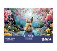 Sinoshow_24085_Bunny_in_a_Blue_Coat_Peter_Rabbit_Standing_Among_d6aaf2bf-ce08-4cdc-bc80-d5851a0a412b_4 1000 Piezas Rompecabezas Divertido Y Estimulante Rompecabezas, Juguetes Educativos Únicos Y Esti