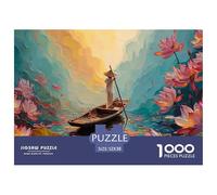 Sinoshow_24085_Chinese-Style_Ink_Painting_Lotus_Flowers_floatin_fdad825e-936c-4c46-bb85-06a787e4ecc1_1 1000 Piezas Jigsaw Puzzle Difícil, Desafiante, Casi Imposible Juego De Rompecabezas, Juego Famil