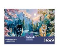 Sinoshow_24085_Create_an_Image_of_Wolves_and_Tigers_Running_TOG_7fefa229-c8d1-4b78-8d61-6350822f7cec_2 1000 Piezas Rompecabezas Difícil, Desafiante, Casi Imposible Juego De Rompecabezas, Juguetes Edu
