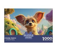 Sinoshow_24085_Cute_Happy_Puppy_Portrait_in_The_Style_of_an_ACR_52fbf03d-4c04-4abd-9fb3-44923376efe8_4 1000 Piezas Rompecabezas Estimulante Y Educativo Rompecabezas, Imágenes Vi