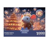 Sinoshow_24085_Cute_White_Mouse_in_a_Steampunk_Costume_in_The_s_fdfc98d1-3f61-4ba0-a726-318af9b88829_3 1000 Piezas Rompecabezas Estimulante Y Educativo Rompecabezas, Juego Familiar Anti-Estrés, Regal