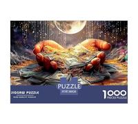 Sinoshow_24085_Hands_Holding_Dollar_Bills_and_Gold_Coins_surrou_88e79fbc-5f9e-4220-932a-94b25b3805f2_2 (1) 1000 Piezas Rompecabezas Estimulante Y Educativo Juego De Rompecabezas, Co