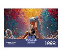 Sinoshow_24085_Hatsune_Miku_in_The_Style_of_Chinese_Art_with_si_19c20518-996e-419e-be01-5adb1bec81ad_3 1000 Piezas Rompecabezas Divertido Y Estimulante Rompecabezas, Juego Familiar Anti-Estrés, Jugue