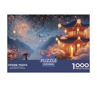 Sinoshow_24085_in_The_Blue_Night_Under_an_Umbrella_of_White_FLO_40bb72de-143c-4d18-8660-fbeb3971ef2c_1 1000 Piezas Rompecabezas Estimulante Y Educativo Juego De Rompecabezas, Im