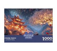 Sinoshow_24085_in_The_Blue_Night_Under_an_Umbrella_of_White_FLO_40bb72de-143c-4d18-8660-fbeb3971ef2c_2 1000 Piezas Rompecabezas Estimulante Y Educativo Rompecabezas, Imágenes Vi