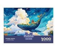 Sinoshow_24085_in_The_Blue_Sky_There_is_an_Island_Made_of_White_0b89ddca-3061-4207-8434-8e3f93b6b15f_4 1000 Piezas Rompecabezas Divertido Y Estimulante Juego De Rompecabezas, Juego Familiar Anti-Estr
