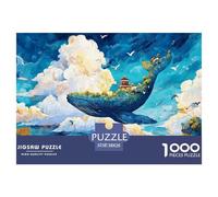Sinoshow_24085_in_The_Blue_Sky_There_is_an_Island_Made_of_White_0b89ddca-3061-4207-8434-8e3f93b6b15f_4 1000 Piezas Jigsaw Puzzle Difícil, Desafiante, Casi Imposible Juego De Rompecabezas, Regalo De N