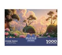 Sinoshow_24085_in_The_Center_of_an_Illustration_is_a_Pond_with__eebea7f1-48b5-4687-ba92-6bfcb7bc0729_4 1000 Piezas Rompecabezas Difícil, Desafiante, Casi Imposible Juego De Rompecabezas, Juguetes Edu