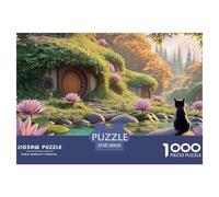 Sinoshow_24085_in_The_Lotus_Pond_There_is_an_Oil_Painting_of_gr_f6fc6ee4-7d09-4c25-8b71-84c507d4bf79_1 1000 Piezas Rompecabezas Estimulante Y Educativo Rompecabezas, Juego Familiar Anti-Estrés, Regal