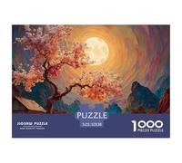 Sinoshow_24085_in_The_Moonlight_There_is_an_Old_House_in_Rural__243cb442-11f3-414f-a8cc-960ceb3252d6_4 1000 Piezas Rompecabezas Divertido Y Estimulante Rompecabezas, Imágenes Vi