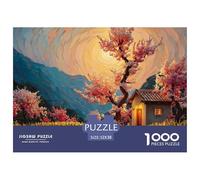 Sinoshow_24085_in_The_Moonlight_There_is_an_Old_House_in_Rural__3e82be57-a0a2-4097-995c-5067871e3df9_1 1000 Piezas Jigsaw Puzzle Difícil, Desafiante, Casi Imposible Rompecabezas, Juguetes Educativos