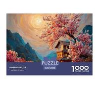 Sinoshow_24085_in_The_Moonlight_There_is_an_Old_House_in_Rural__9c378d8f-553b-4c15-bb6d-d7818a5faae7_4 1000 Piezas Jigsaw Puzzle Difícil, Desafiante, Casi Imposible Juego De Rompecabezas, Juego Famil