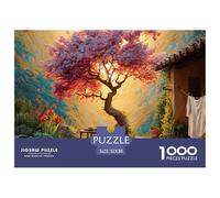 Sinoshow_24085_in_The_Morning_in_an_Old_Chinese_Farmhouse_Court_02f5e716-79ab-43f1-9592-388b26bb665a_1 1000 Piezas Jigsaw Puzzle Difícil, Desafiante, Casi Imposible Rompecabezas, Juguetes Educativos