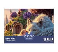 Sinoshow_24085_in_The_Snow_an_Adorable_White_Fox_with_Blue_Eyes_fc64d90d-2b98-46cf-9c77-da9026ad07e1_4 1000 Piezas Rompecabezas Difícil, Desafiante, Casi Imposible Juego De Rompecabezas, Regalo De Na
