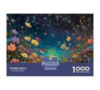 Sinoshow_24085_in_The_Starry_Sky_There_is_an_Endless_Sea_of_FLO_d0884d77-f4f5-4663-884e-fbf793f342a4_3 1000 Piezas Rompecabezas Estimulante Y Educativo Rompecabezas, Imágenes Vi