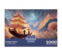 Sinoshow_24085_in_The_Style_of_Hayao_Miyazaki_The_Illustration__bc7d02ad-7571-4533-9c61-d4355e22ddc6_1 1000 Piezas Rompecabezas Difícil, Desafiante, Casi Imposible Rompecabezas, Juguetes Educativos Ú