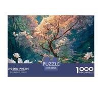 Sinoshow_24085_Ink_Painting_Flowers_of_White_gardenias_and_magn_5b1a88d9-ca69-4dff-8b87-40a6bd314182_2 1000 Piezas Rompecabezas Estimulante Y Educativo Juego De Rompecabezas, Im