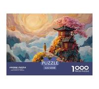 Sinoshow_24085_on_The_Cliff_There_is_an_Ancient_Chinese_buildin_619032fe-4a87-4dcc-a8d8-6b980ac167ab_3 1000 Piezas Rompecabezas Divertido Y Estimulante Rompecabezas, Imágenes Vi